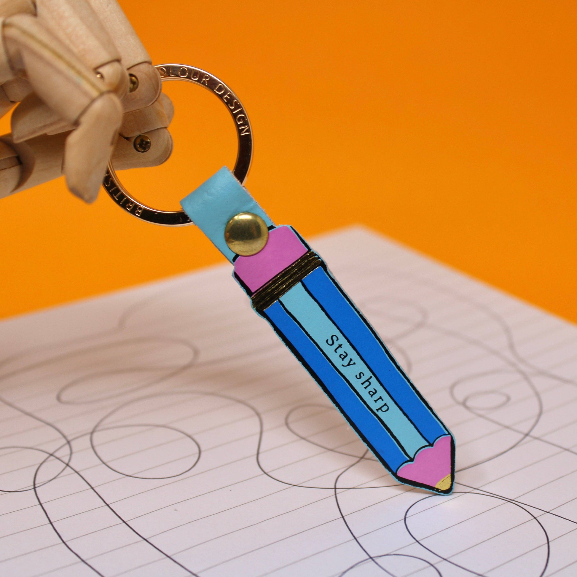 Sustainable Leather Pencil Accessory