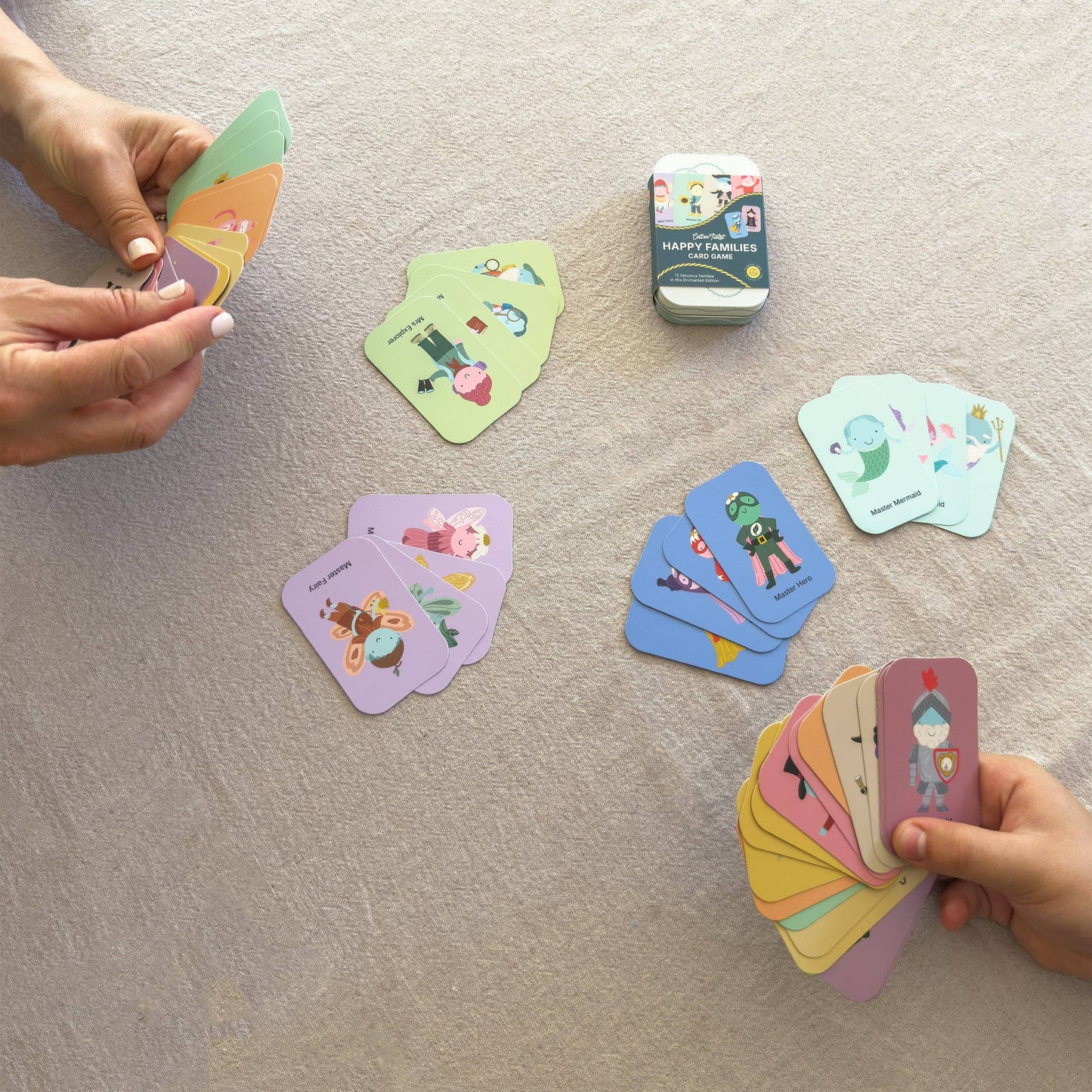 Sustainably sourced children's card game stocking filler