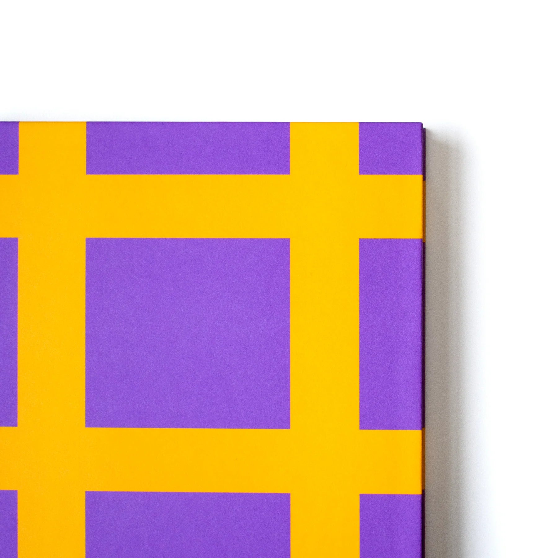 Grafika Grid A5 lined notebook by 1973, colourful geometric cover, sustainably certified off-white lined pages, size 215mm x 152mm, ribbon bookmark.