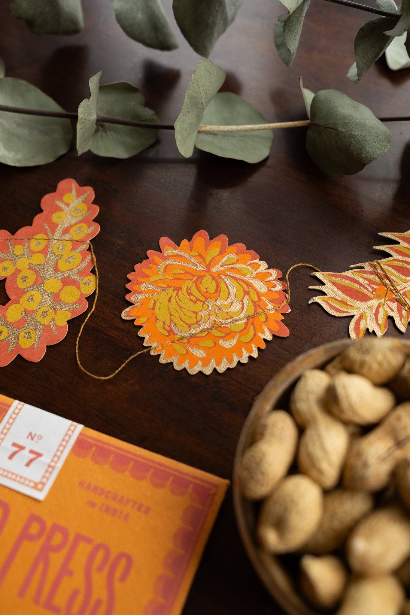 Eco-friendly 3m autumn blooms garland drape