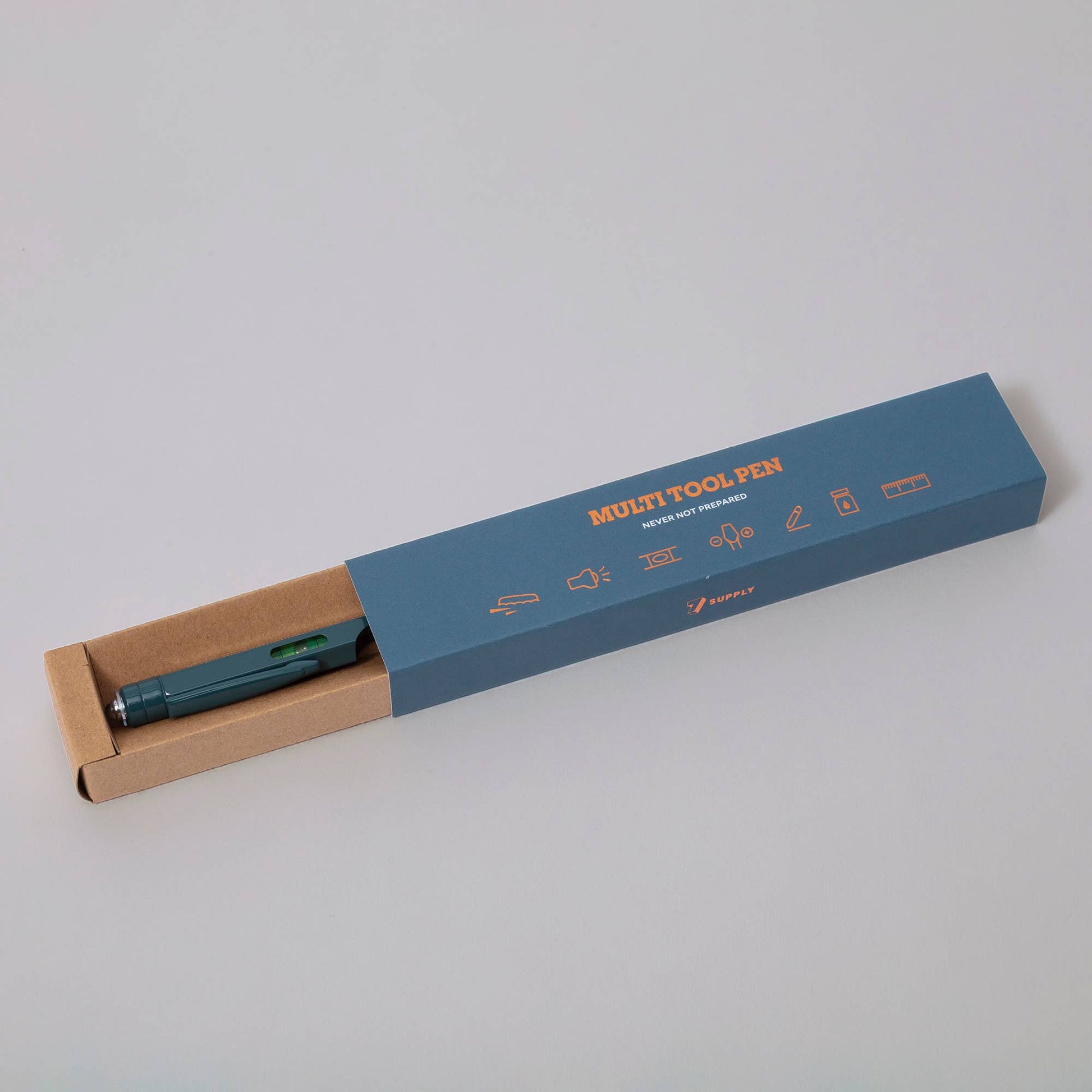 Sustainable packaging for the 9-in-1 tool pen
