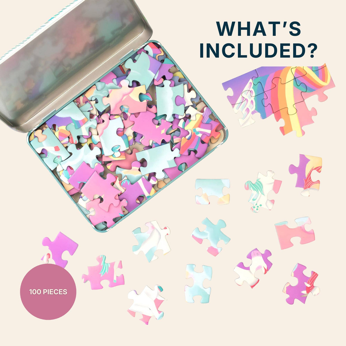 Unicorn Dreamland puzzle packaging box front view