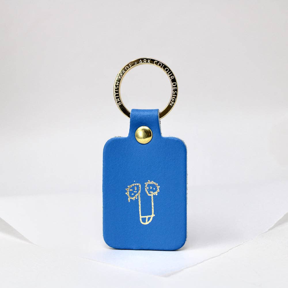 Playful Willy Leather Key Fob | Ark Colour Design