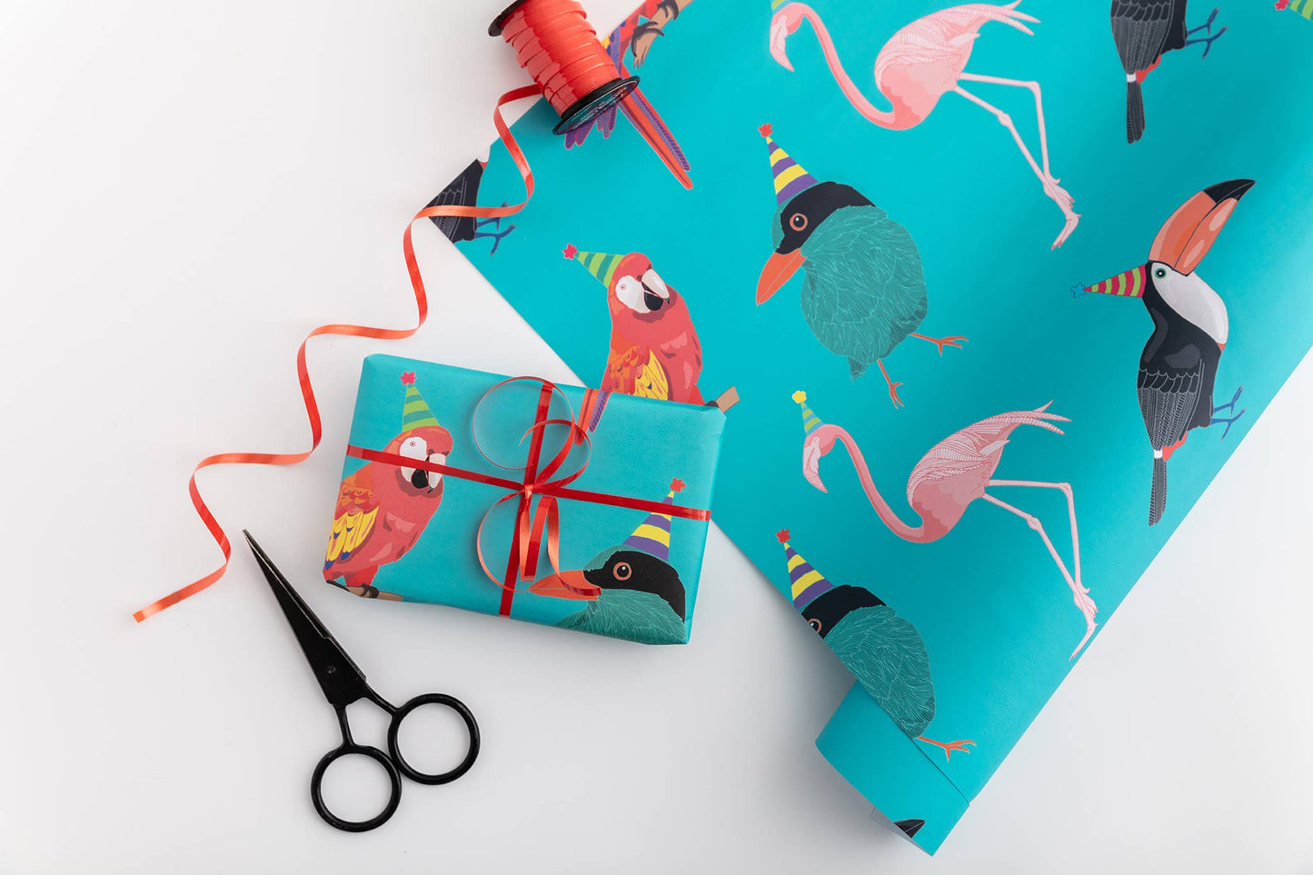 Eco-friendly stationery gift wrap