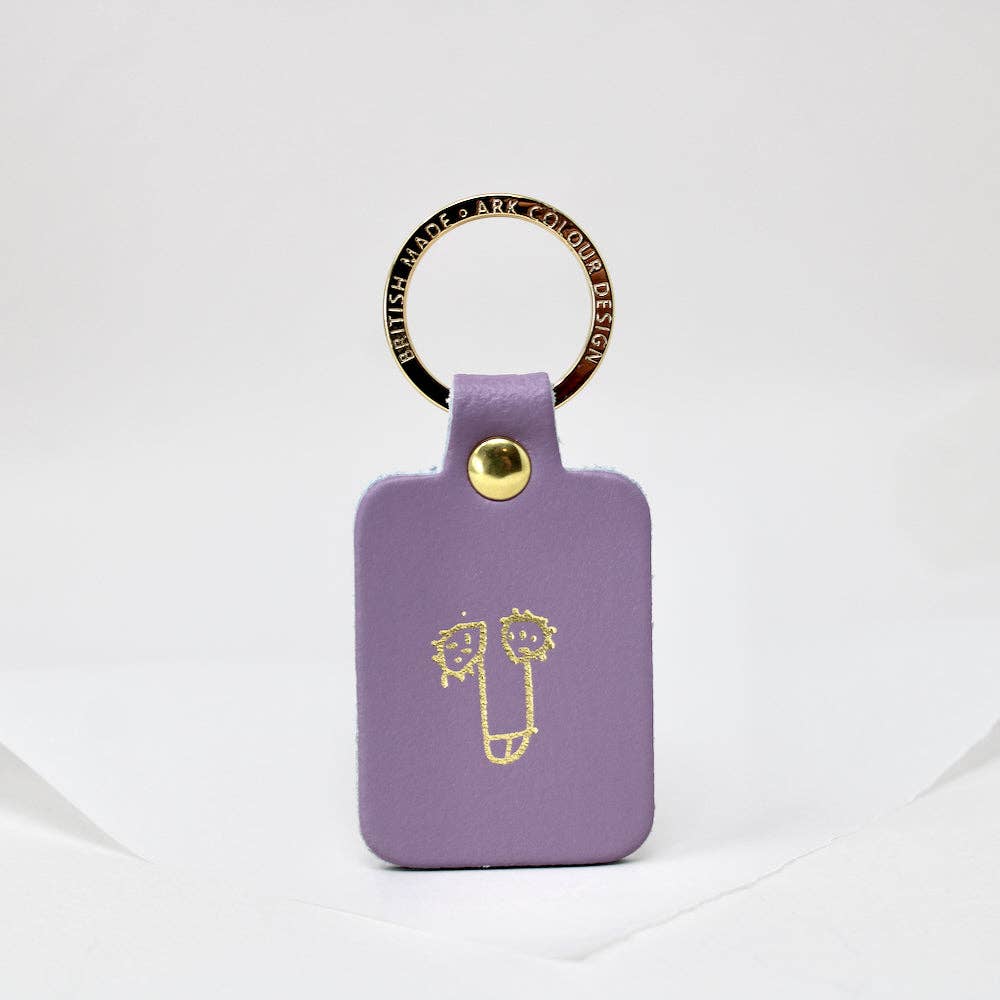 Playful Willy Leather Key Fob | Ark Colour Design