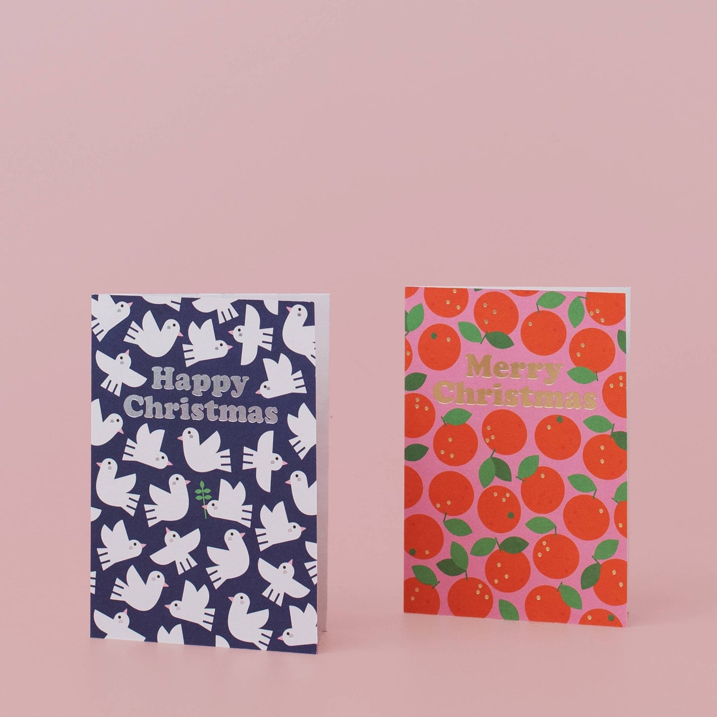 Back of the British made sustainable Christmas card by Studio Boketto
