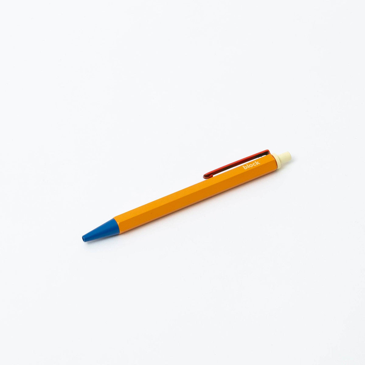 Slim artwork gift box containing refillable artist ballpoint pen