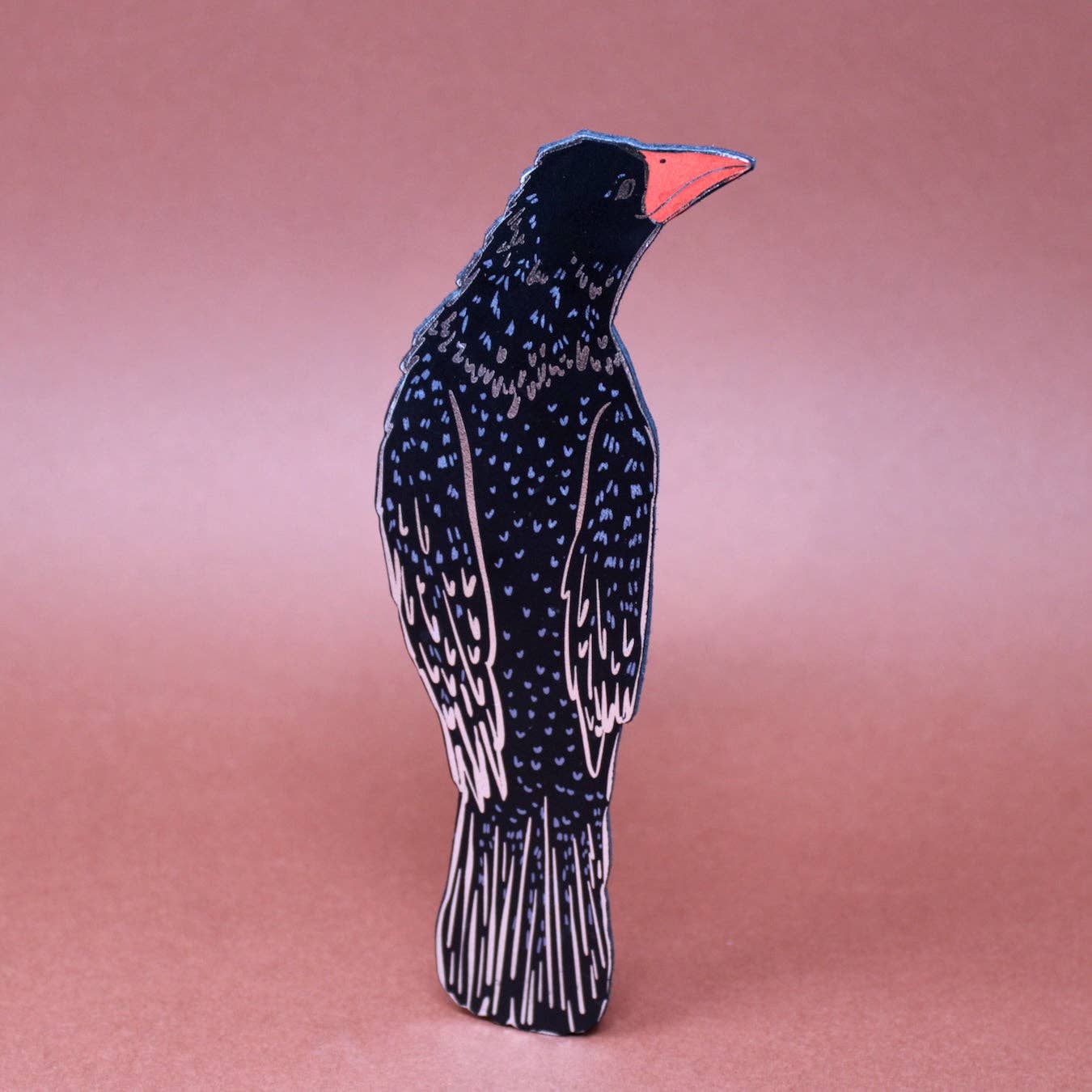 Rook in a Book Illustration Detail