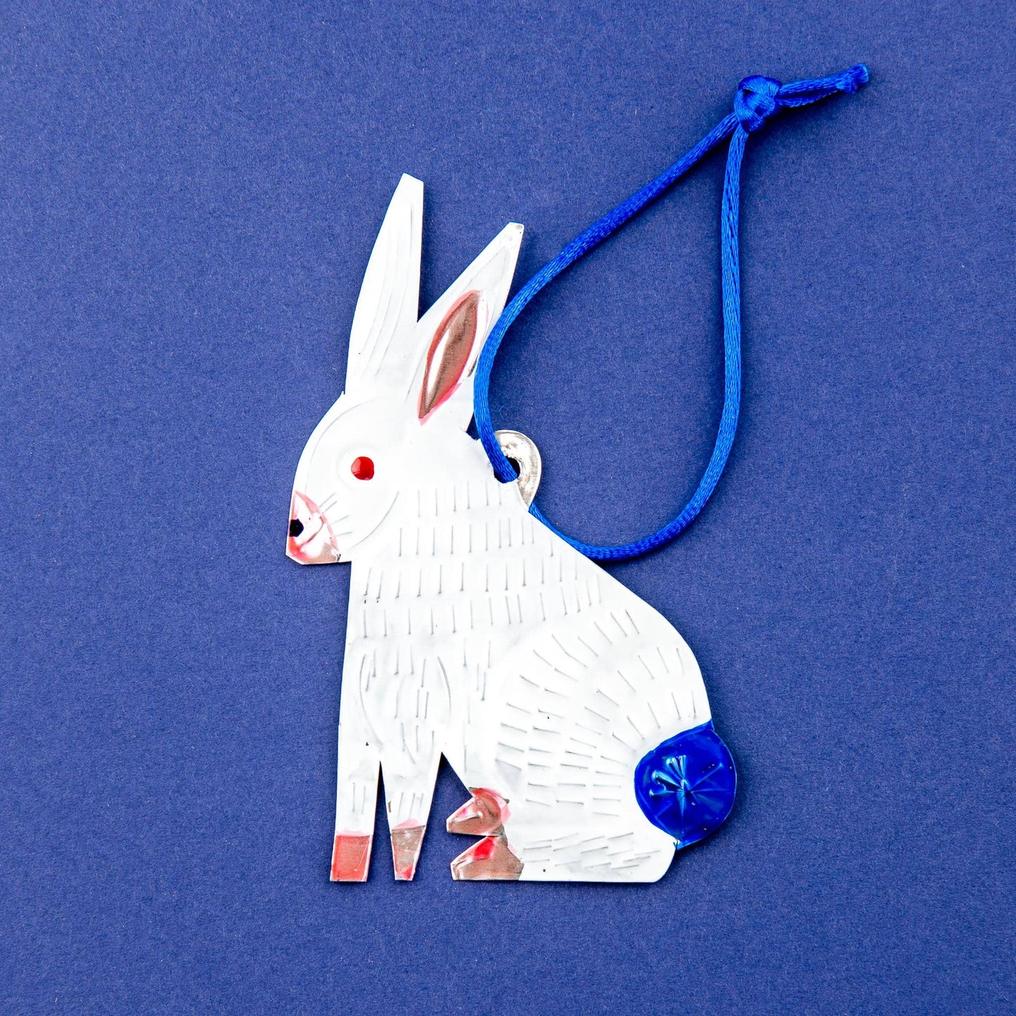 Rabbit Tin Decoration