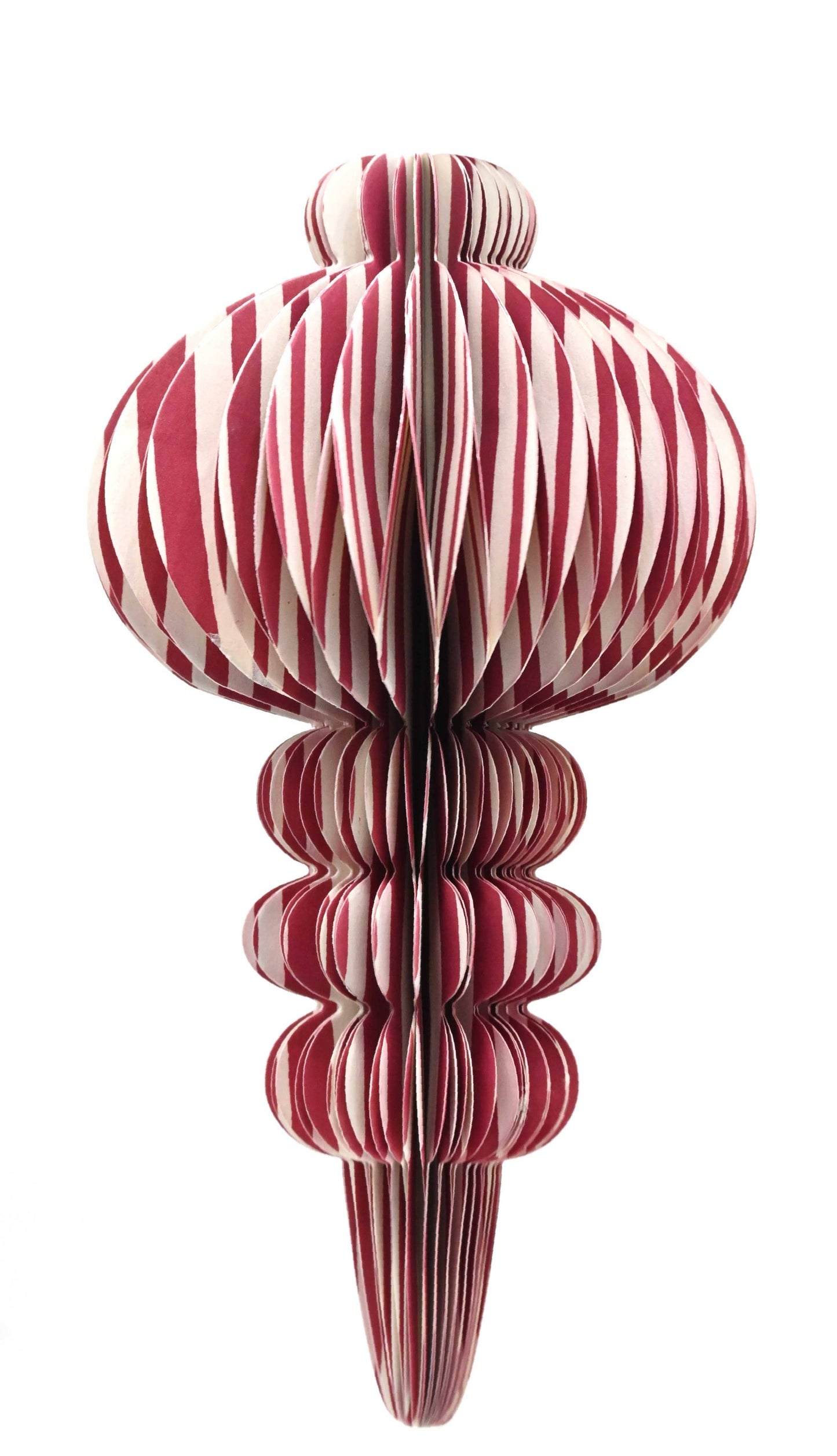 AARVEN Recycled Paper Fold-Away Bauble for Sustainable Decor