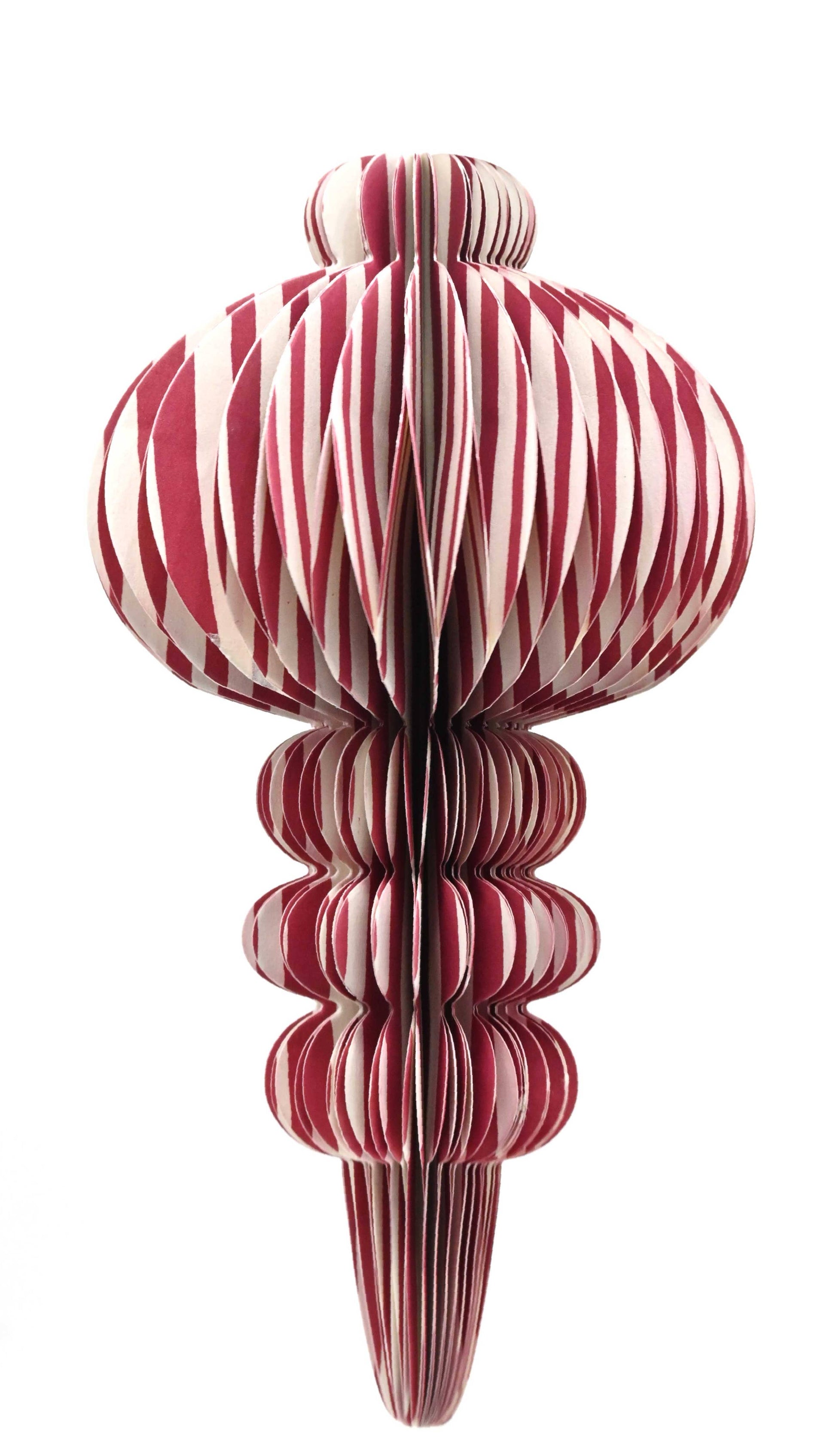 AARVEN Recycled Paper Fold-Away Bauble for Sustainable Decor