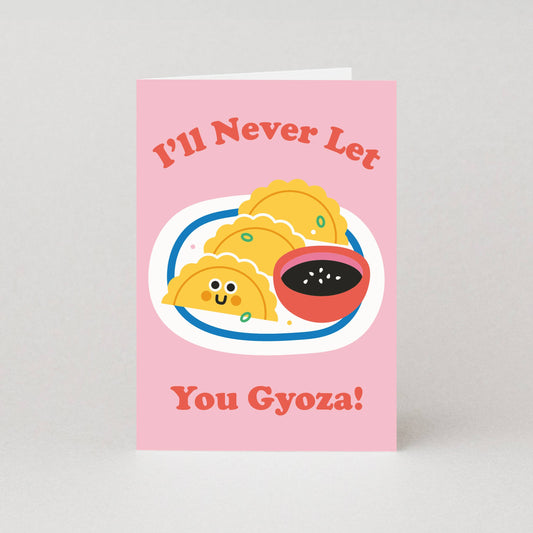 Gyoza Valentine's Day Greeting Card