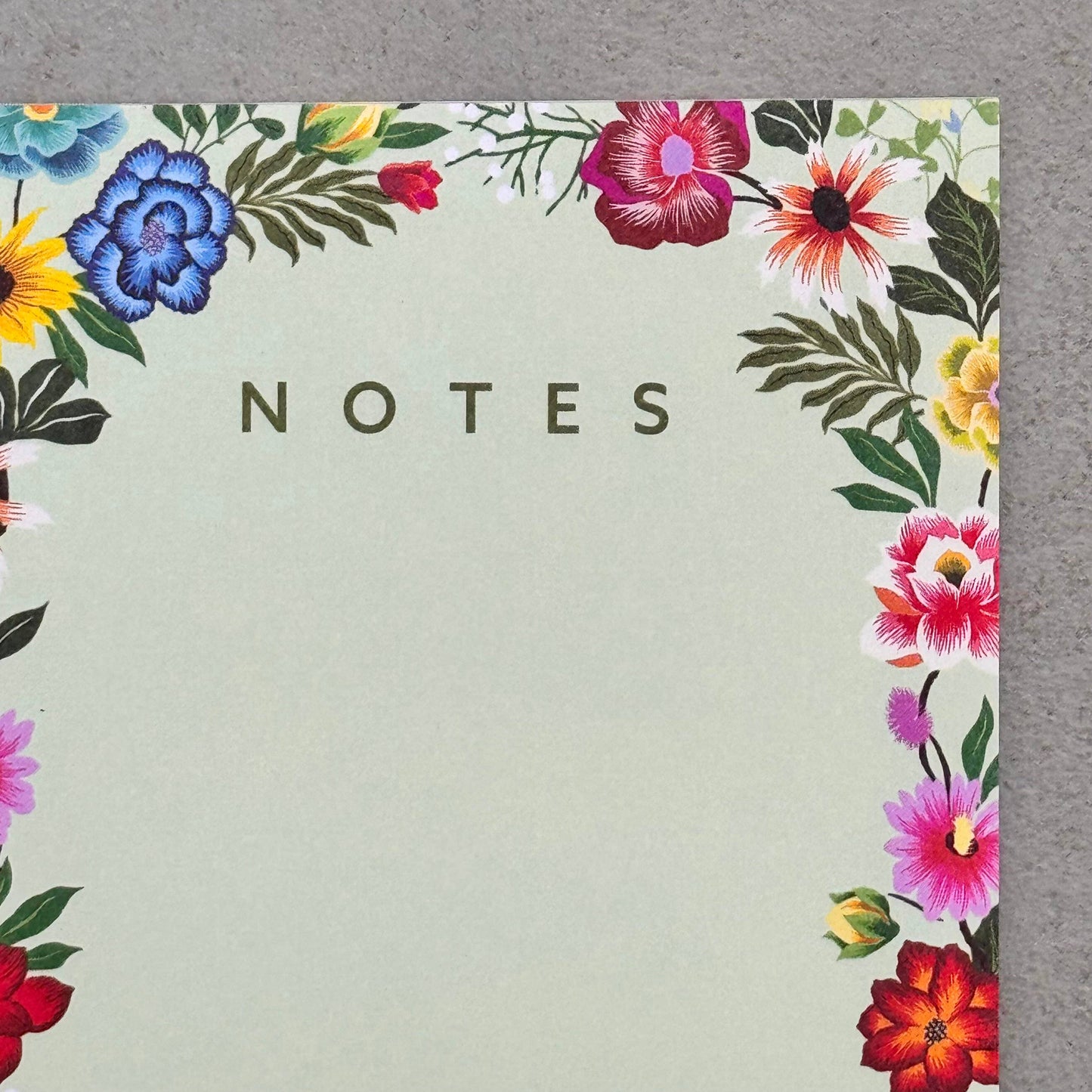 Eco-friendly to-do list notepad made in the UK with vegetable inks