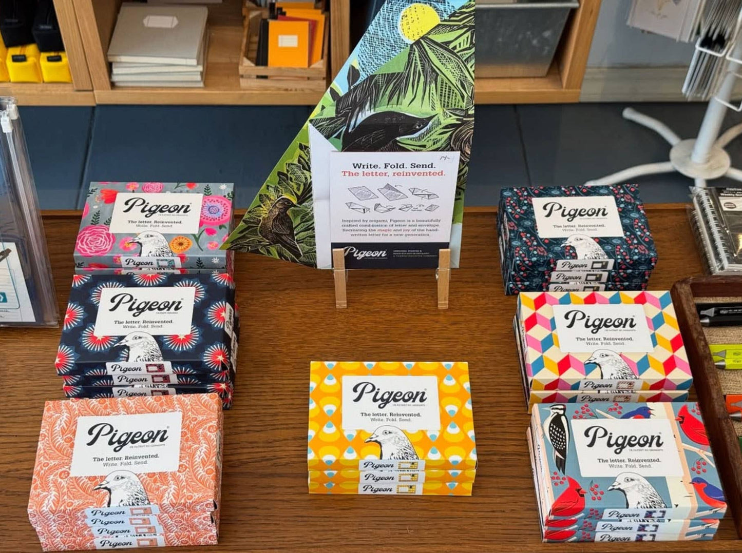Wonderfully Wild Pigeon Letters Packaging