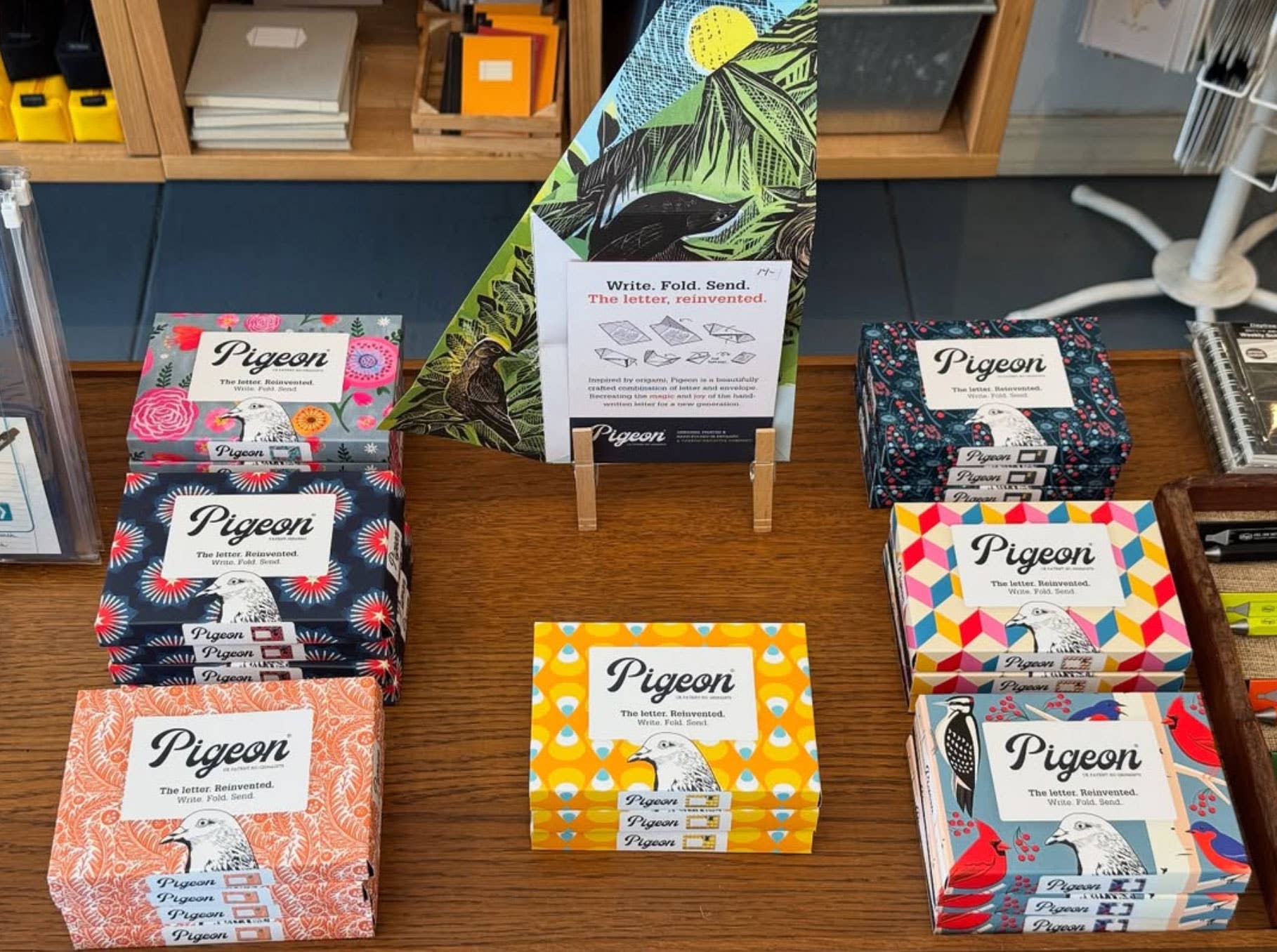 Wonderfully Wild Pigeon Letters Packaging