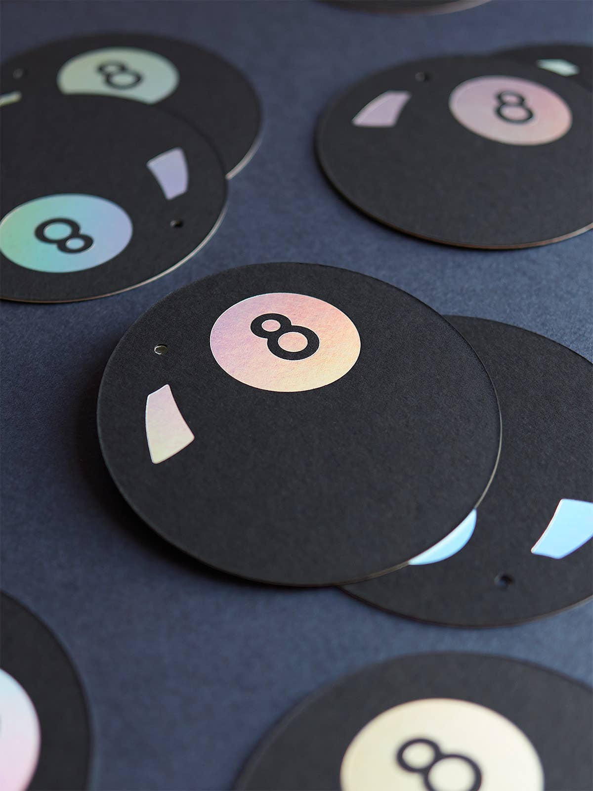 Lucky 8 Ball Token reverse showing message space and kraft envelope