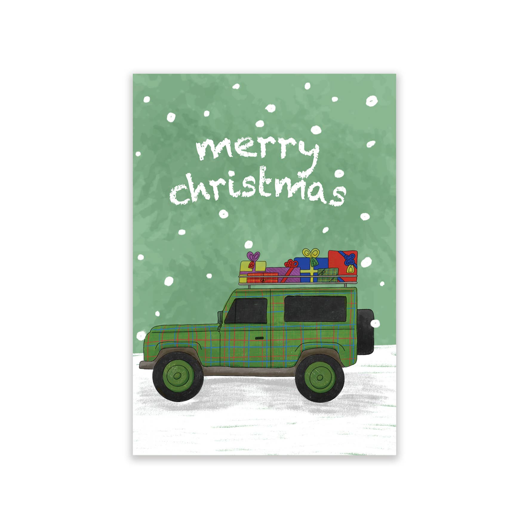 Eco-friendly A7 Christmas cards made in the UK