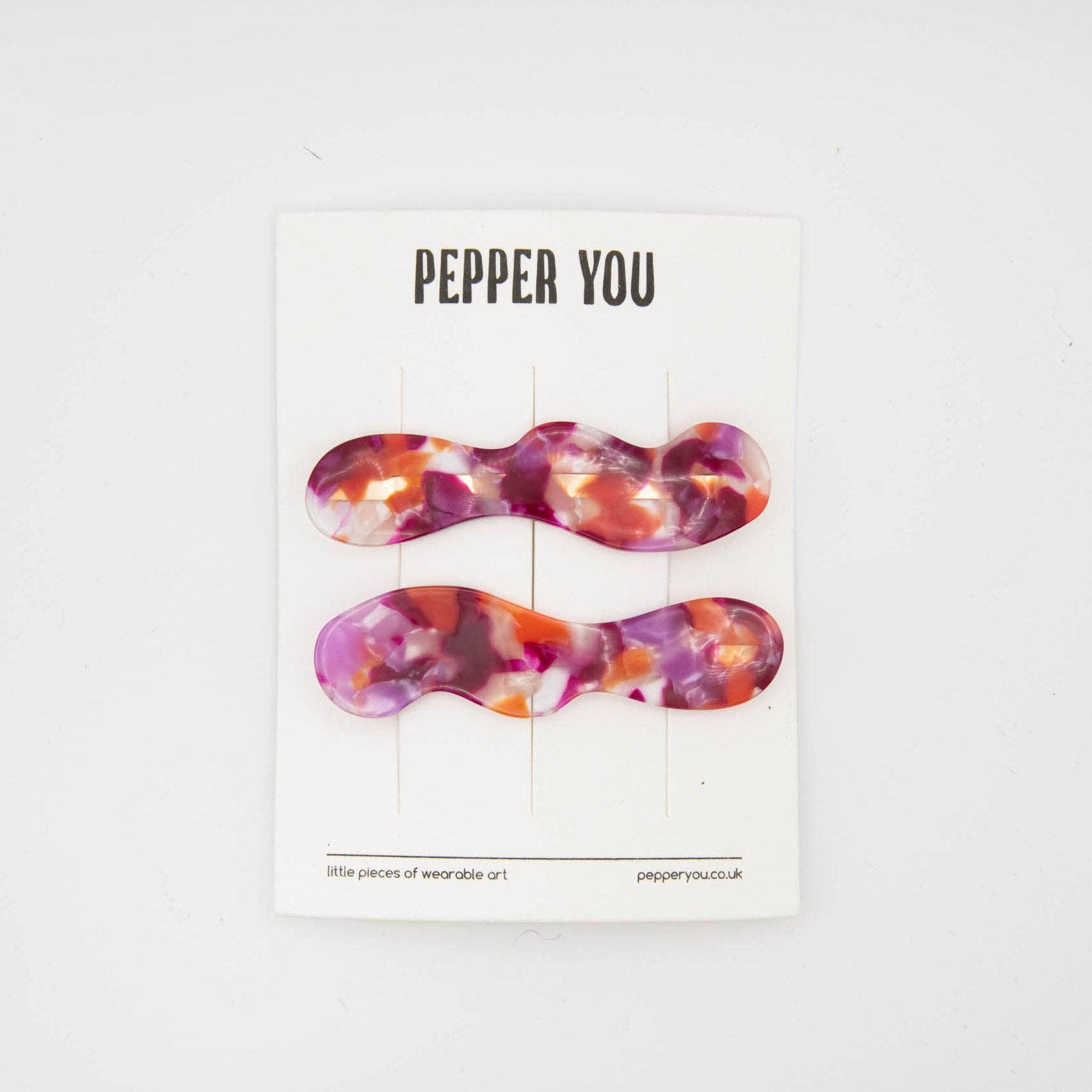 Eco-friendly berry hair accessories packaging