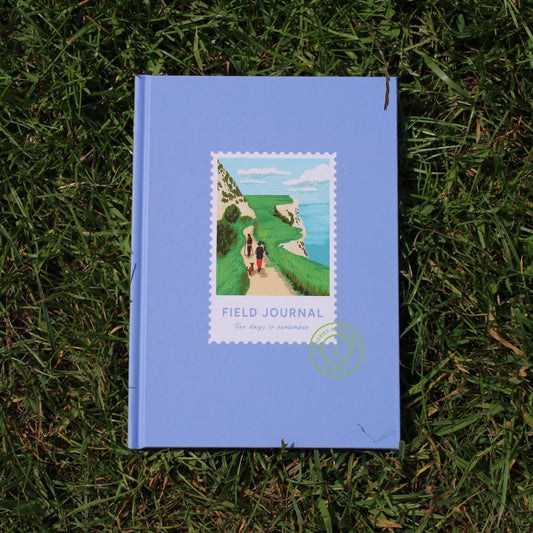 Hiking Field Journal with Coastal Trail Cover by Sophia Hunter