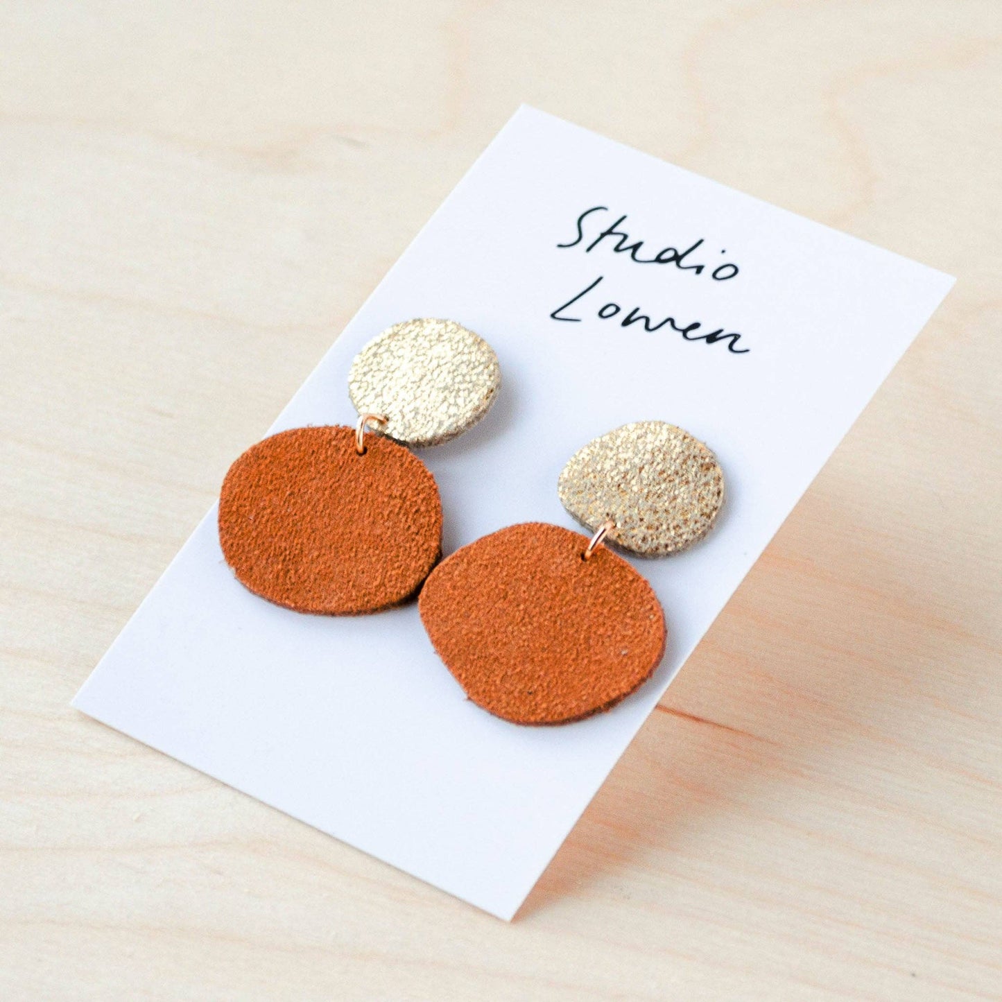 Bili Pop Suede Earrings