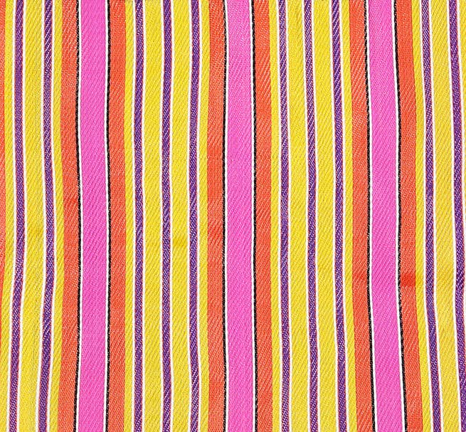 Eco Woven Market Shopper in Neyron, Guardsman and Pearl. A colourful, sustainable shopper with sturdy handles and a magnetic popper closure. This bag is made from threads spun from recycling old cement sacks!