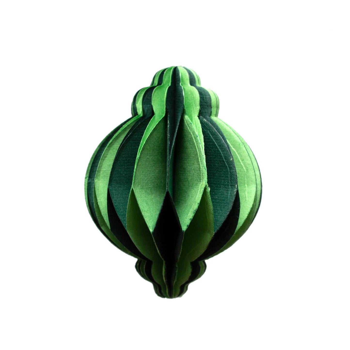 AARVEN Recycled Paper Fold-Away Bauble for Sustainable Decor