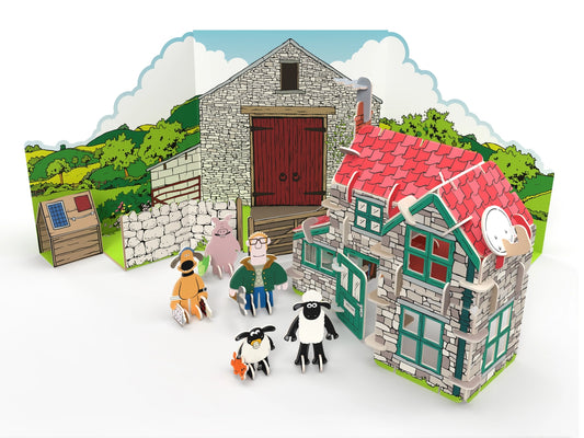 Shaun the Sheep Pop-out Playset