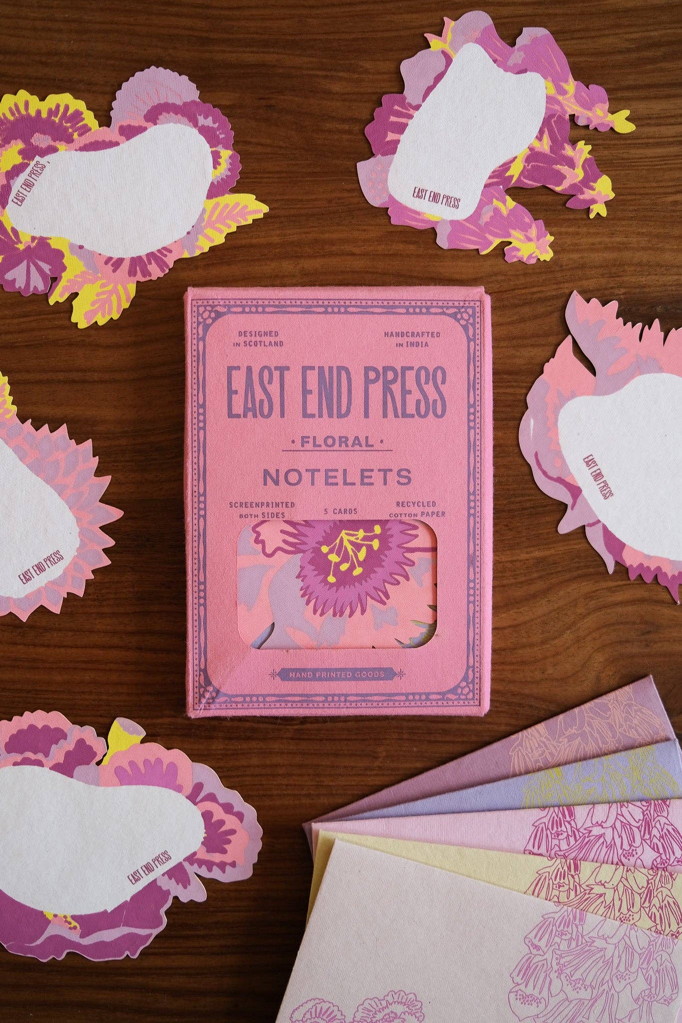 East End Press Floral Notelet Set