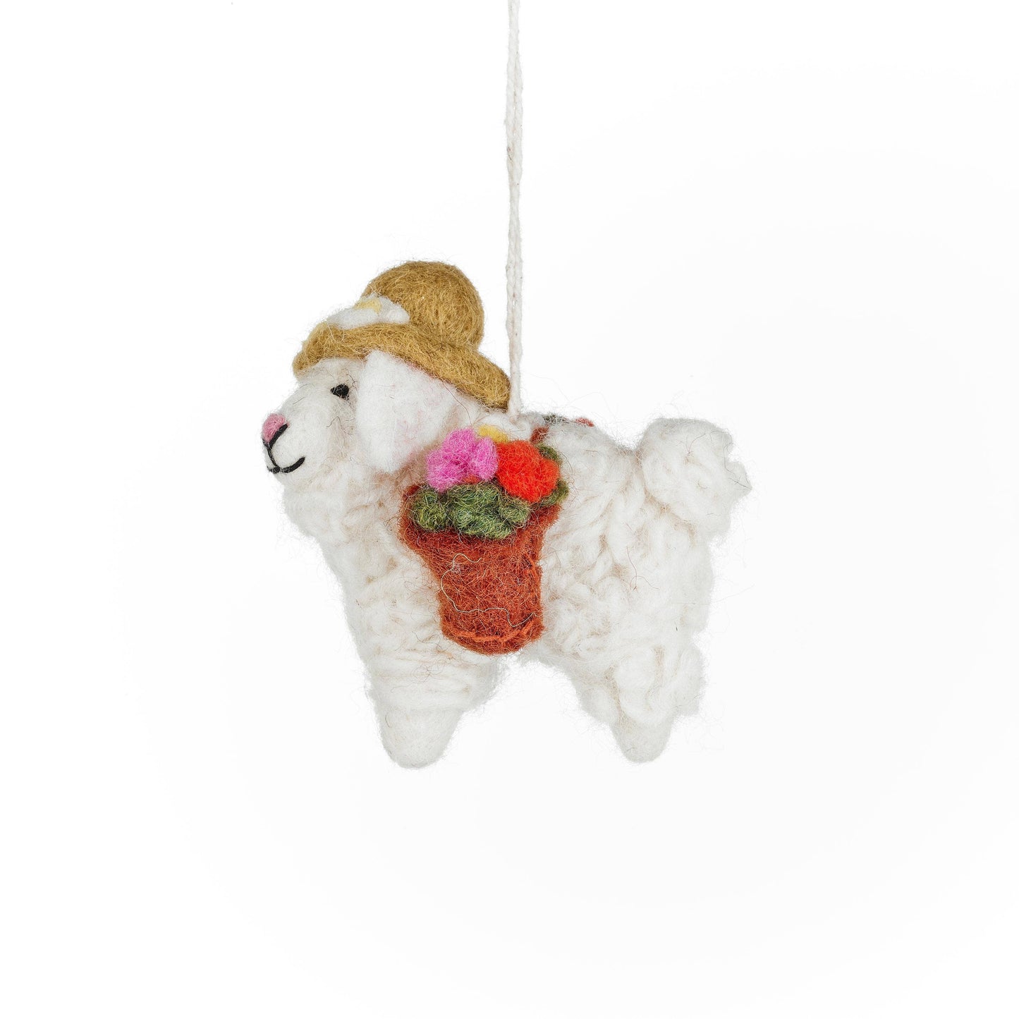Handmade Felt Sofia the Spring Sheep Decoration