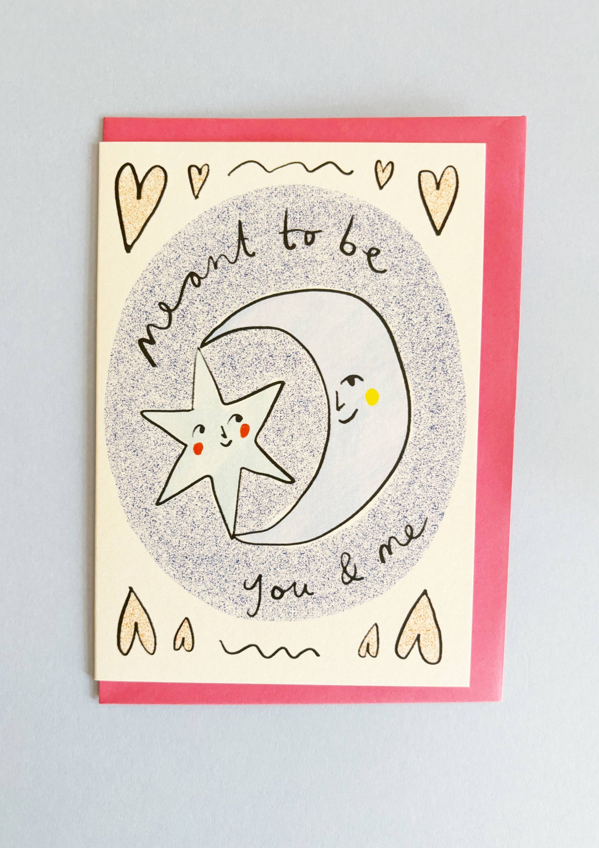 Meant To Be You And Me Eco-Friendly Greeting Card
