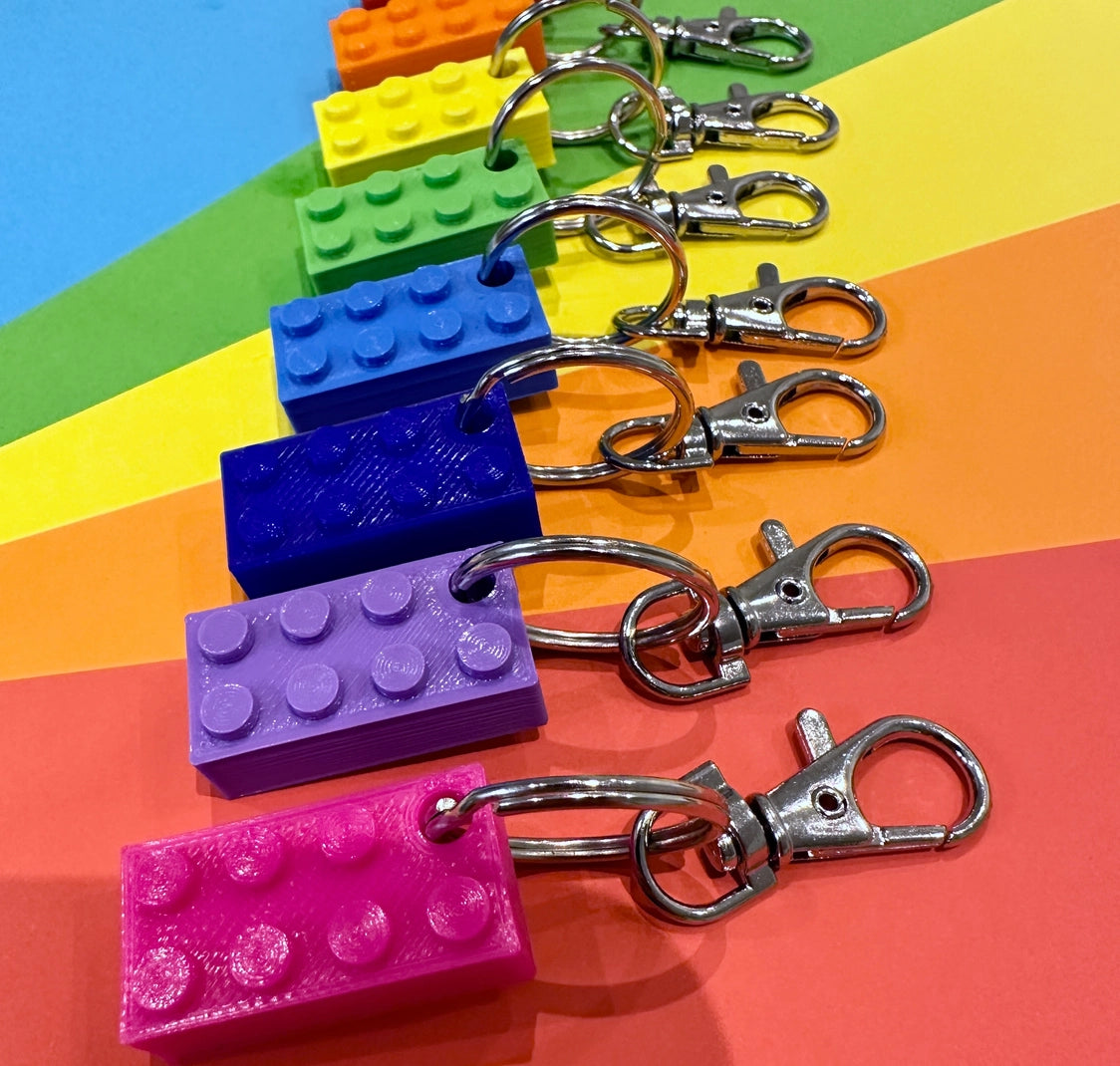 Made Happy - Brick Compatible Tiny Keyring - BRICK