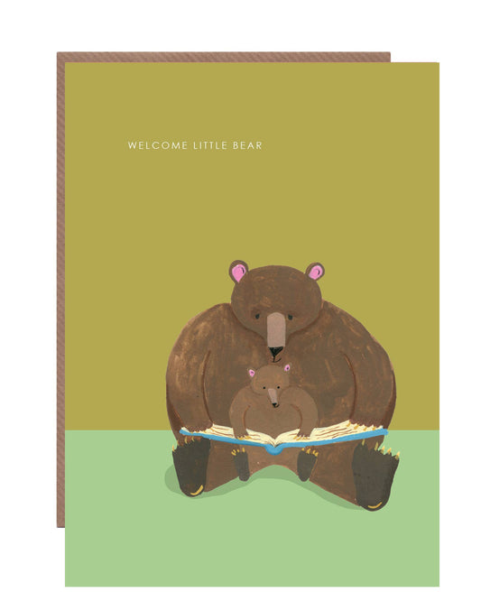 Little Bear' New Baby Greetings Card