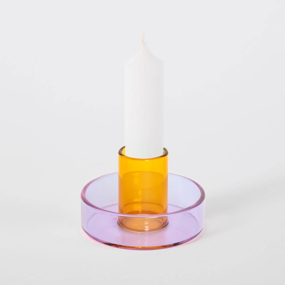 Sustainable Glass Candle Holder