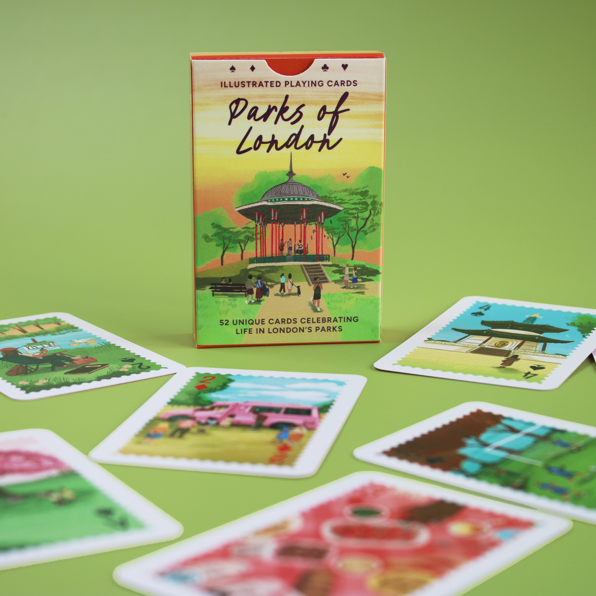 Premium quality London playing card deck