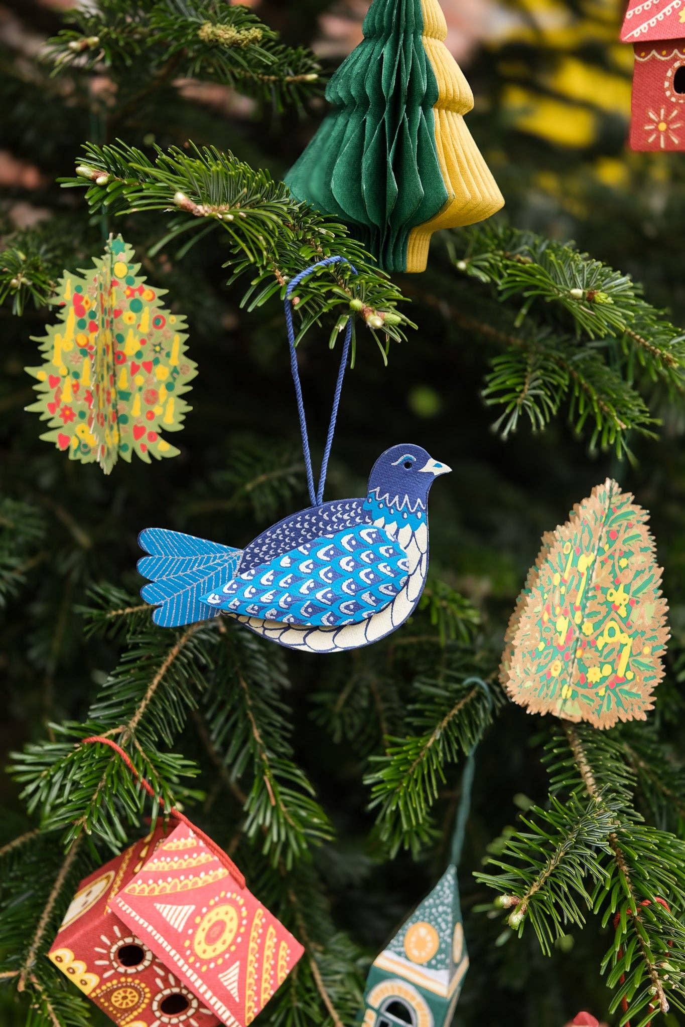 Artisan-crafted Dove ornament for home decor