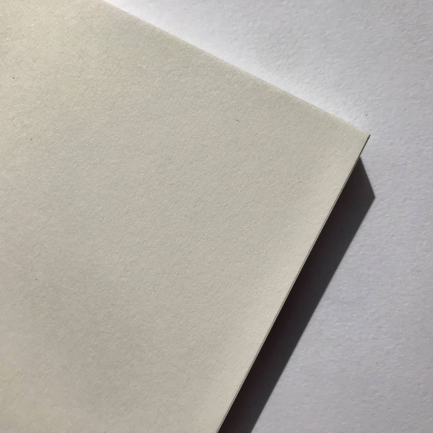 Interior blank pages of A5 sketchbook