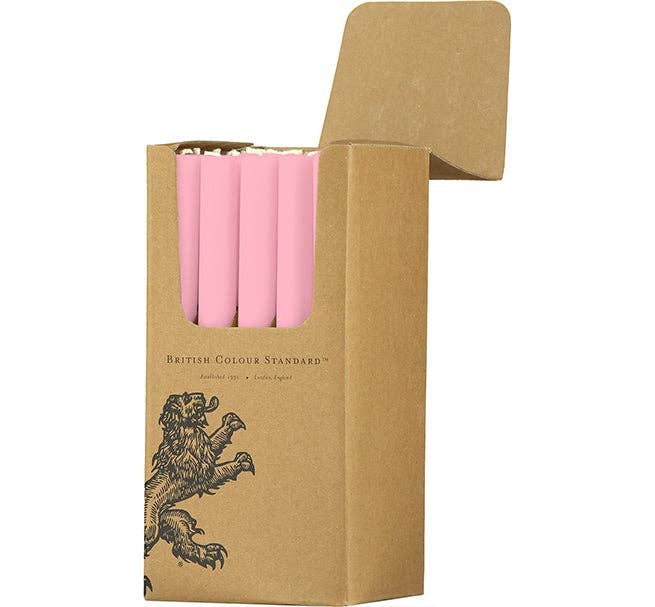 British Colour Standard 24.5cm dinner candle, a vegan and paraffin-free option