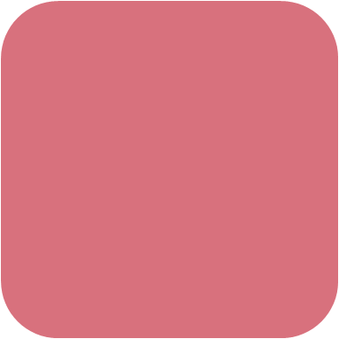 FRUU Rare Coral Colour Balm applied on lips