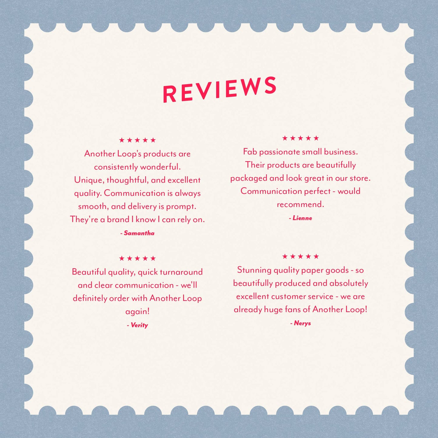 Recyclable Mother's Day voucher on lavender card