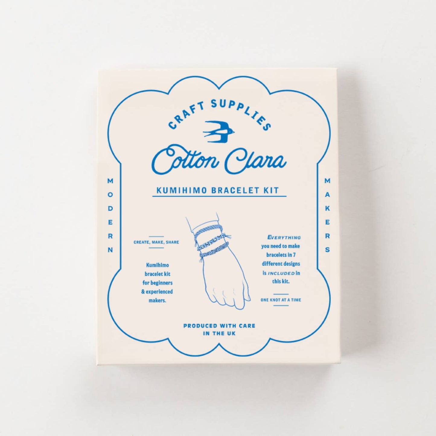 Detail of the braiding loom tool