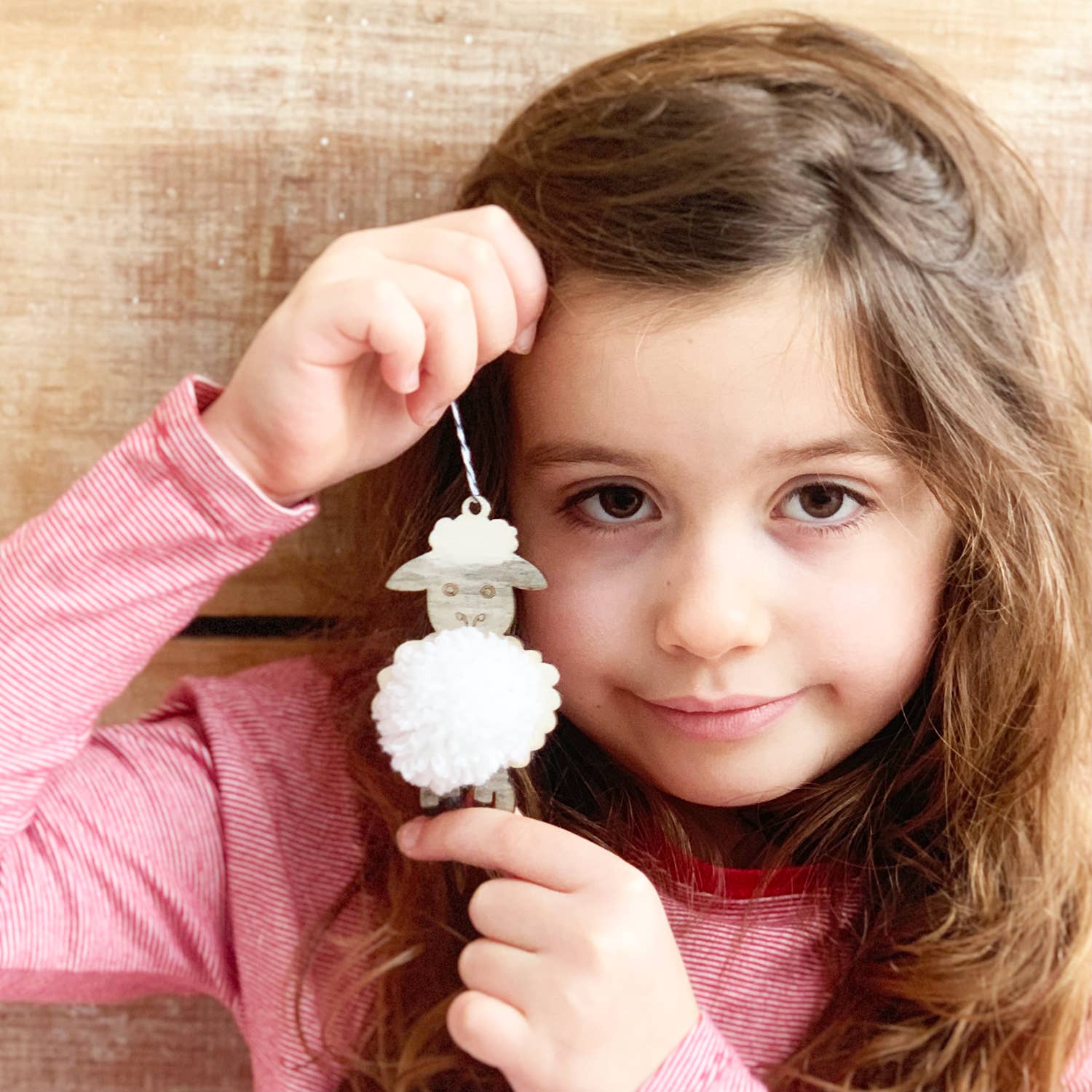 Make Your Own Pom Pom Lamb Gift Kit. Use our watercolour pencils to colour-in your lamb, then attach your home-made pom-pom as the tummy and create the softest, fluffiest pom-pom lamb out there. Comes in a little keepsake tin.