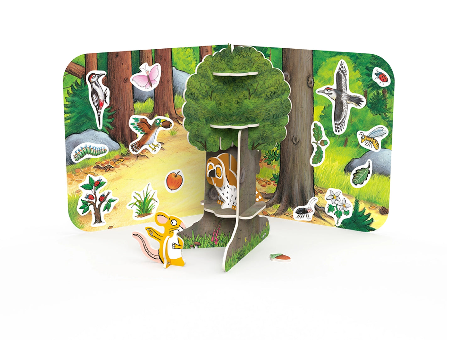 Eco-friendly Gruffalo character sticker sheet