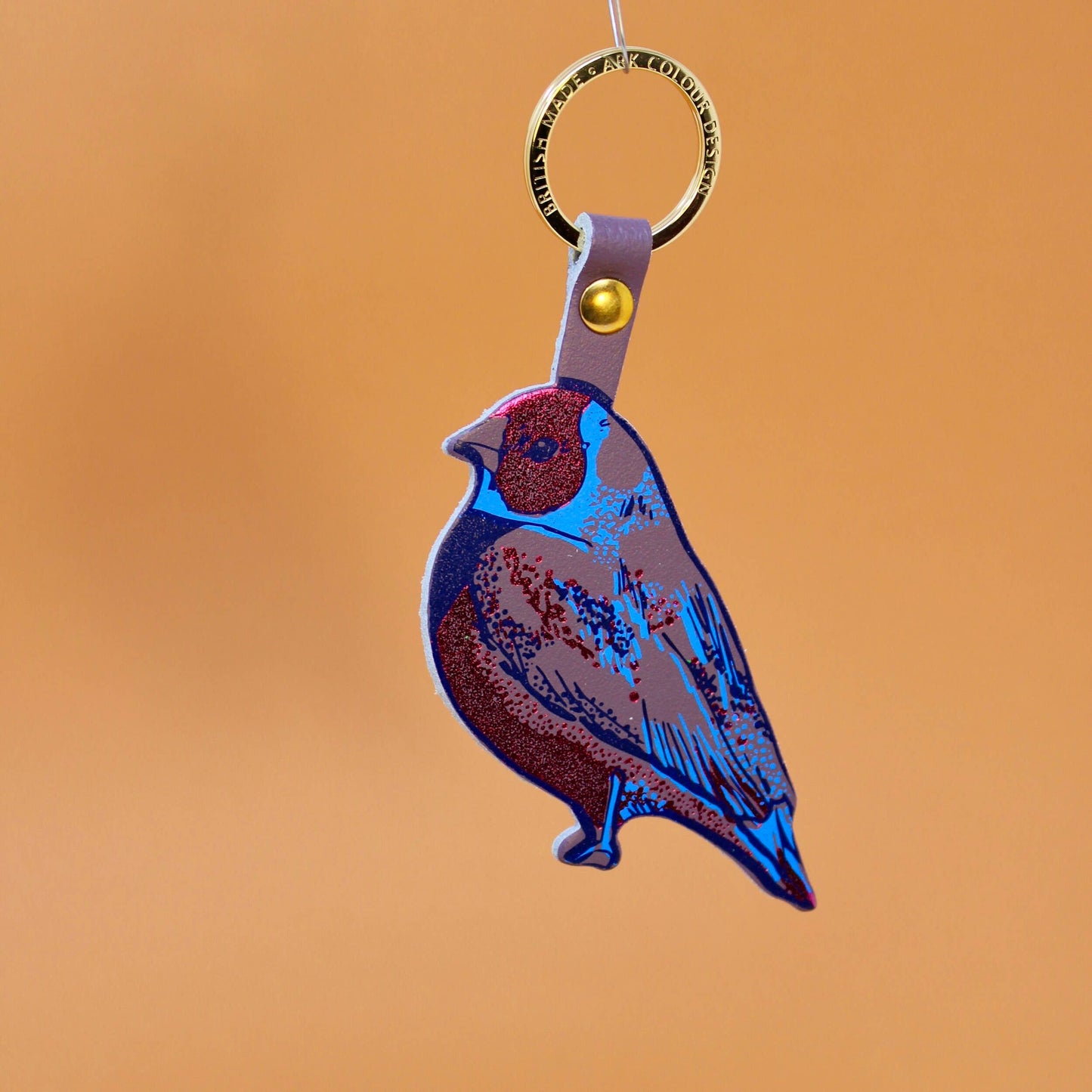 Finch Bird Key Fob