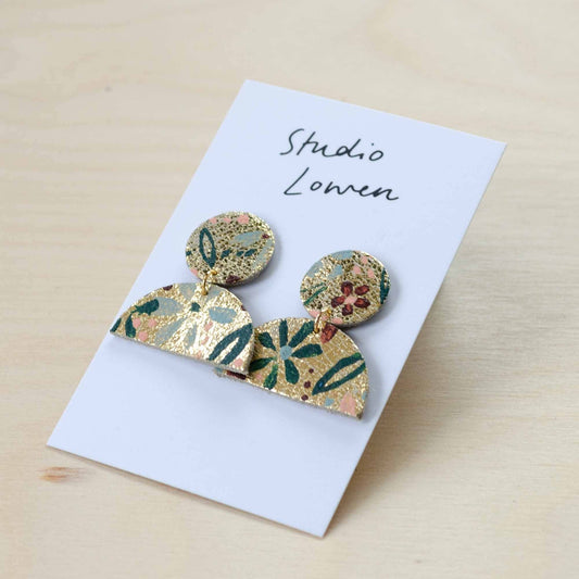 Floral Drop Earrings