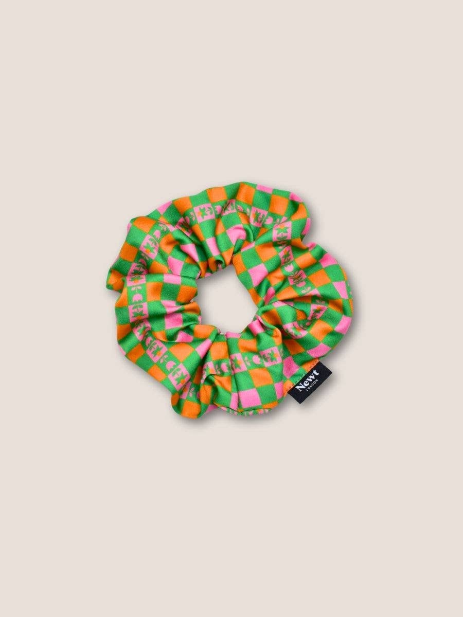 Caissa 80s style hair scrunchie with Japanese elastic