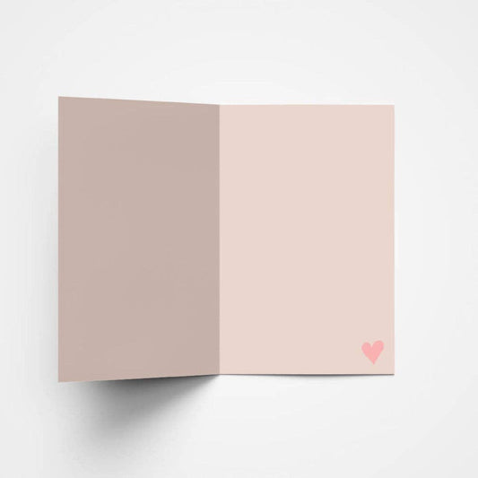 Interior of Dancing on Wedding Cake Card with Matching Illustration