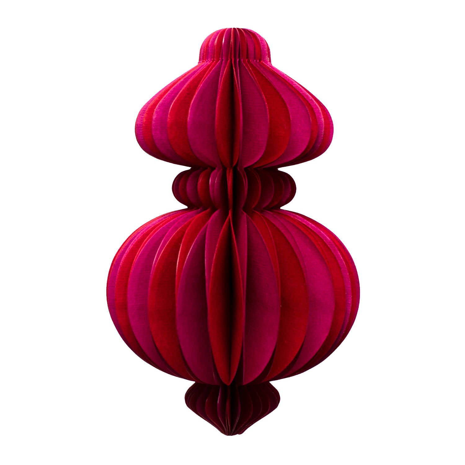 AARVEN Recycled Paper Fold-Away Bauble for Sustainable Decor