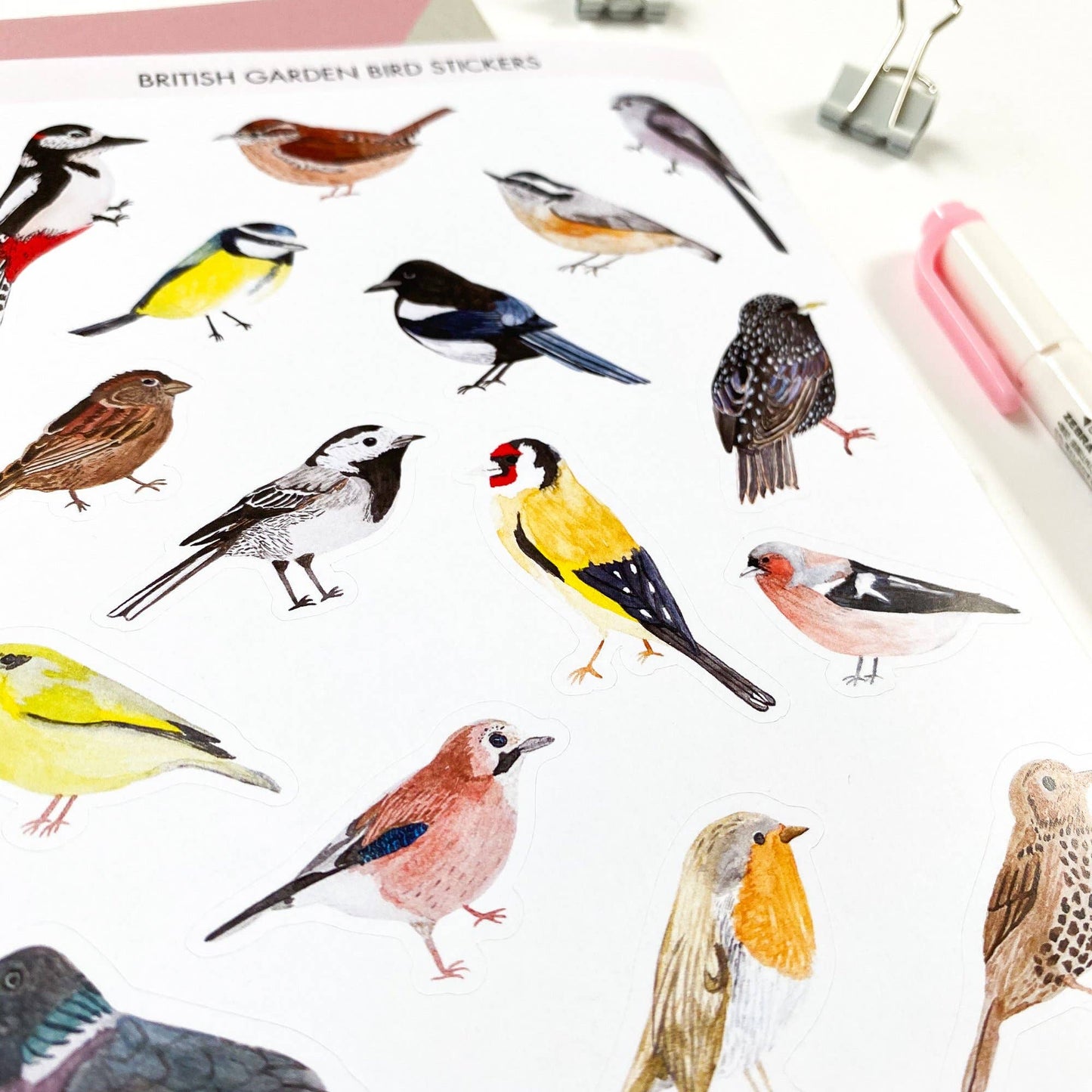 British Bird Stickers