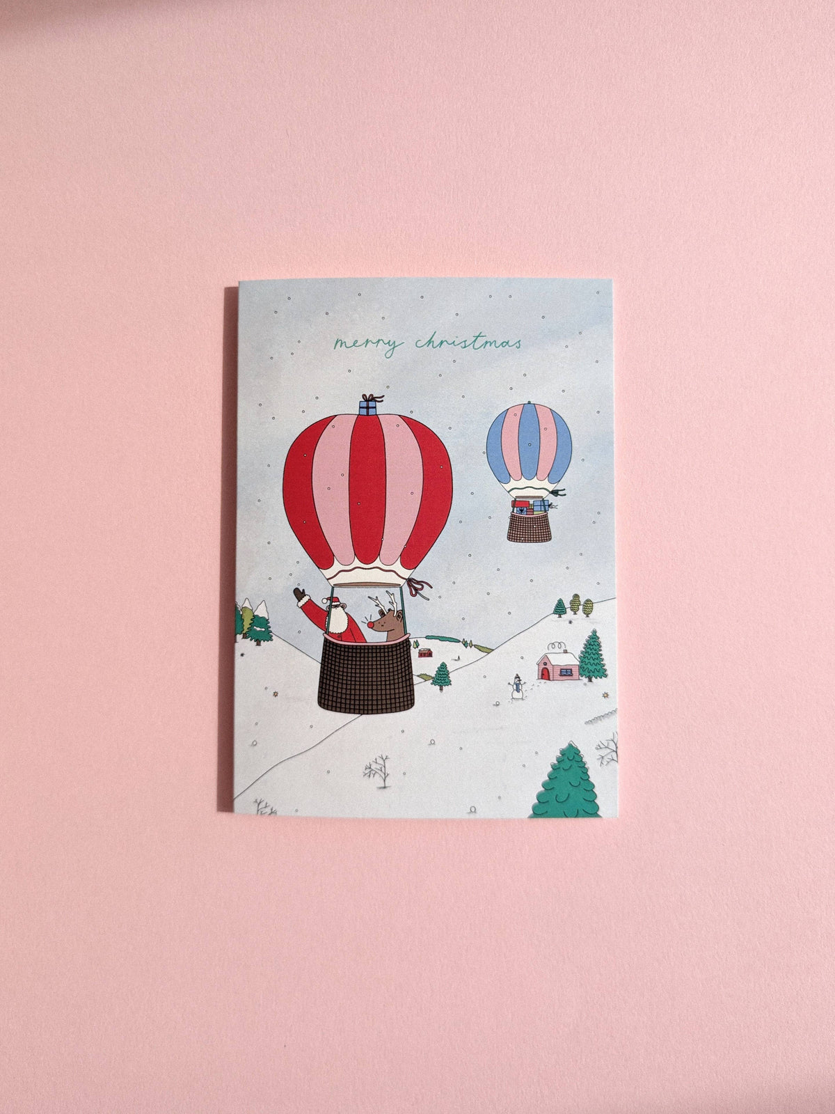 Sustainably sourced illustrated Christmas Card by Hollie Fuller