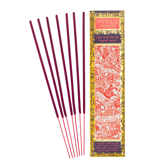 Love is in the Air Incense Sticks with Tomato and Blackcurrant scent